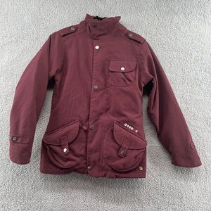 Burton Women's Snowboarding Ski Jacket in Marooon Size Extra Small
